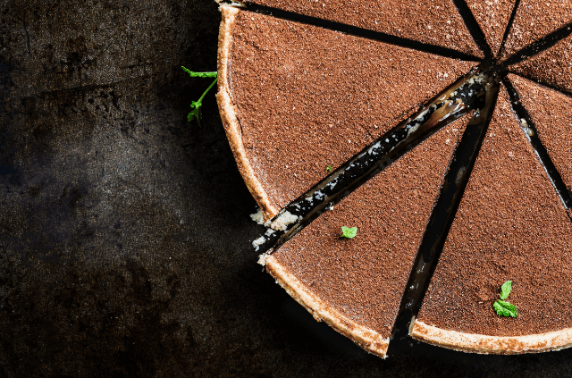 Tarte chocolat noisette