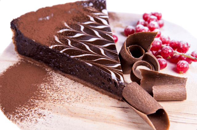 Tarte chocolat vegan